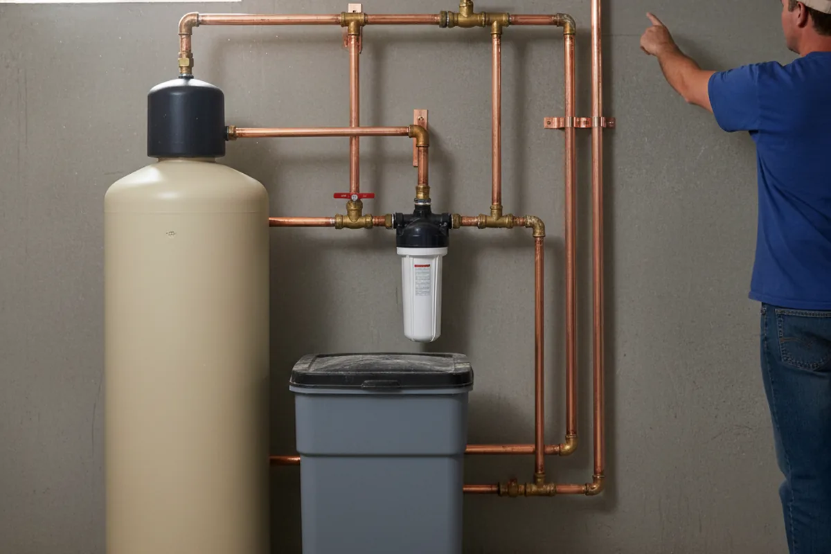 Whole-house water treatment system installed in Lanesville